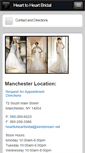 Mobile Screenshot of hearttoheartbridal.net